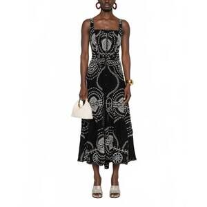 NEW CHARO RUIZ the greba dress in black